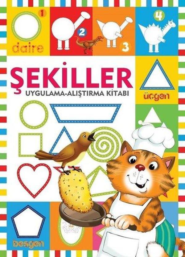 Şekiller-Uygulama Alıştırma Kitabı - Halk Kitabevi Yayınevi - Image 1