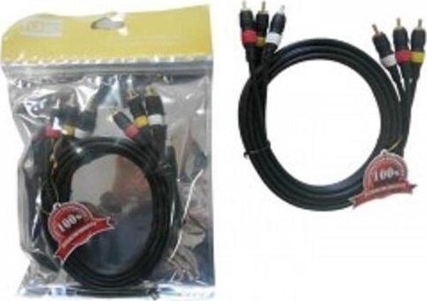 TUNEX ZK-715 3RCA m to 3rca-m 3 MT. KABLO - Image 1