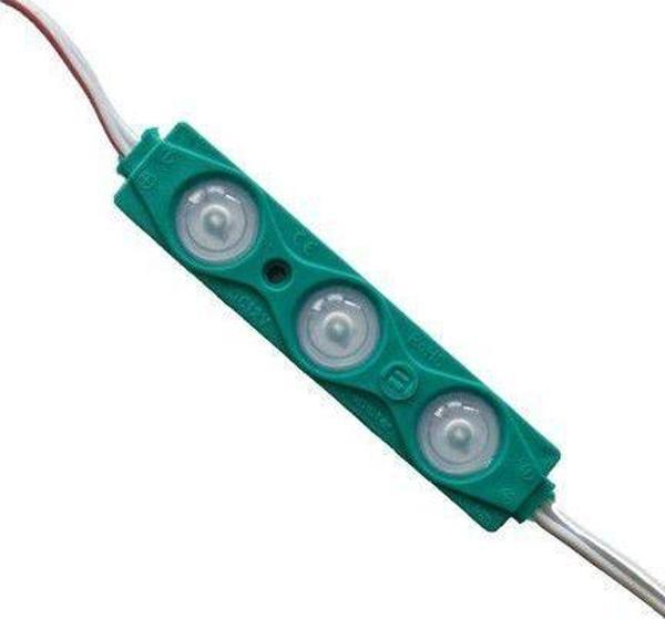 MODÜL LED 3 LÜ YEŞİL 1.5W- 5 ADET - Image 1