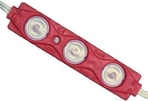 MODÜL LED 3 LÜ KIRMIZI 1.5W -5 Adet - Image 1