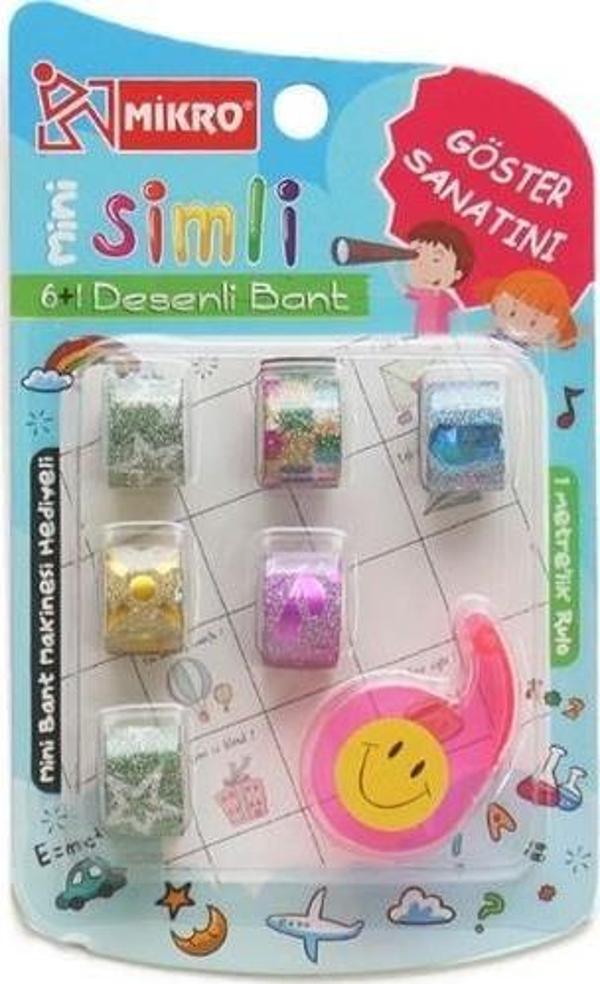 MİKRO BANT 1216 MİNİ SİMLİ DESENLİ BANT  - Image 1