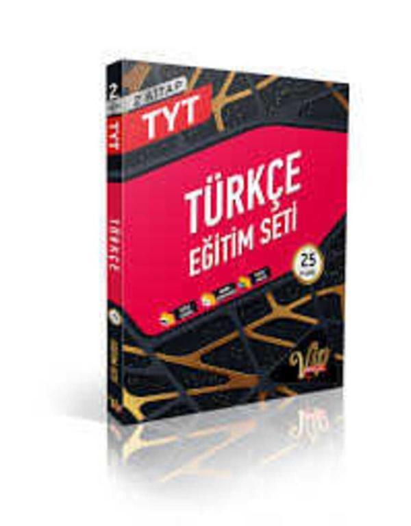 Vip Yayınları TYT Türkçe Eğitim Seti 2. Kitap 25 Fasikül Gold Serisi - Image 1