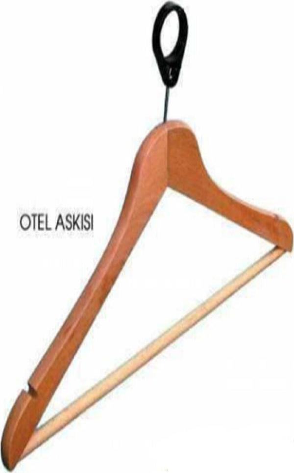 Askıcı Otel Askısı Elbise Askısı 15 Adet 44 Cm - Image 1