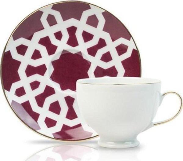 Porland Morocco Çay Fincan ve Tabağı 170 cc - Image 1