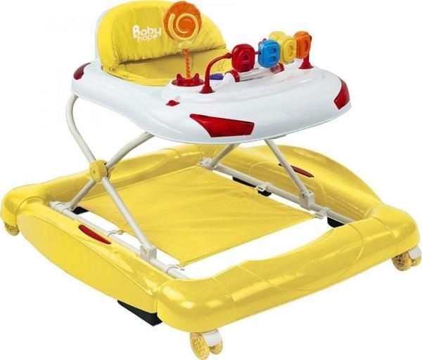 Babyhope 219 Tobby Salla Yürüteç Müzikli Oyuncaklı Lüks Yürüteç | Örümcek - Image 1