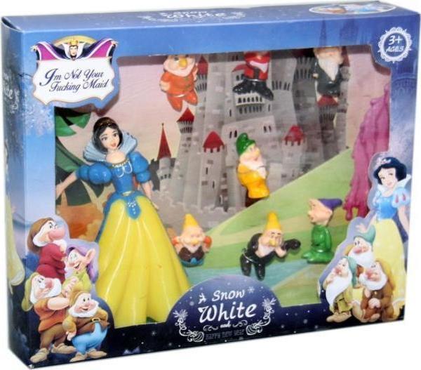 Birlik Oyuncak Pamuk Prenses ve 7 Cüceler Snow White 0017 (GY767) - Image 1