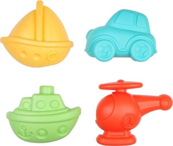 Enfal Oyuncak Kum Kalıbı Taşıtlar 4 Lü Paket LC-30872 - Image 1