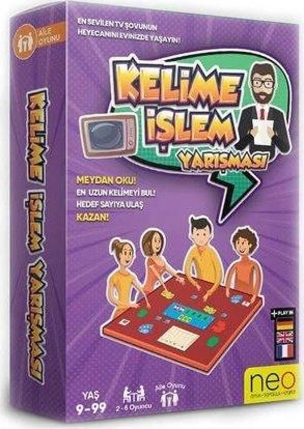 Neo Kelime İşlem Yarışması Kutu Oyunu - Image 1
