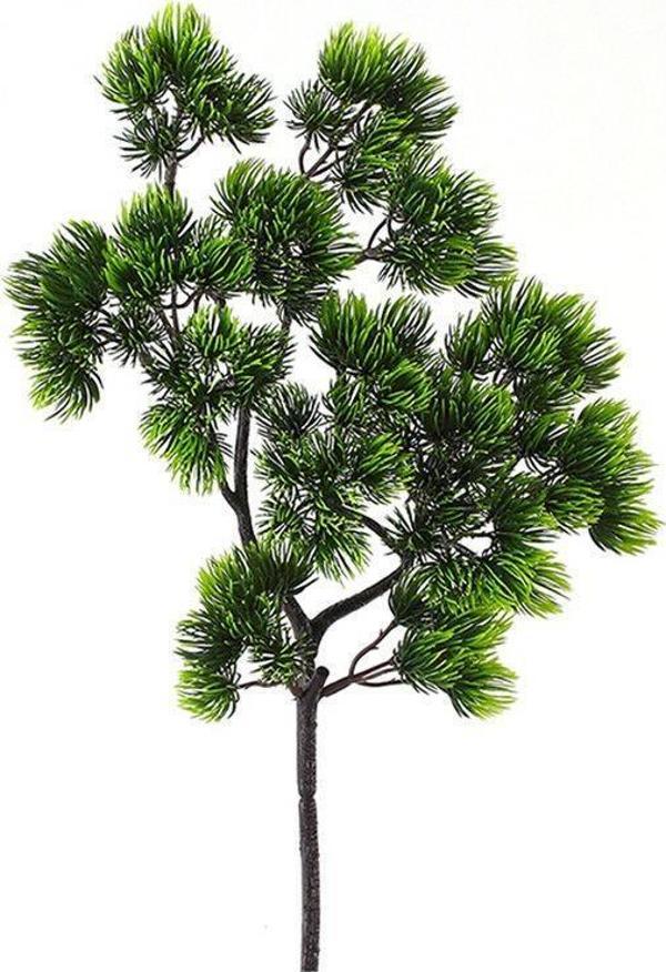 Netten Evime Yapay Çiçek Bonzai Dalı Çam İğneli Bonsai Yaprakları Dekoratif Yapay Bitki - Image 1