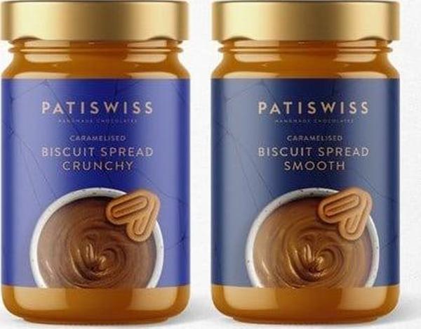 Patiswiss Karamelize Bisküvi Kremaları Smooth Ve Crunchy Set - Image 1