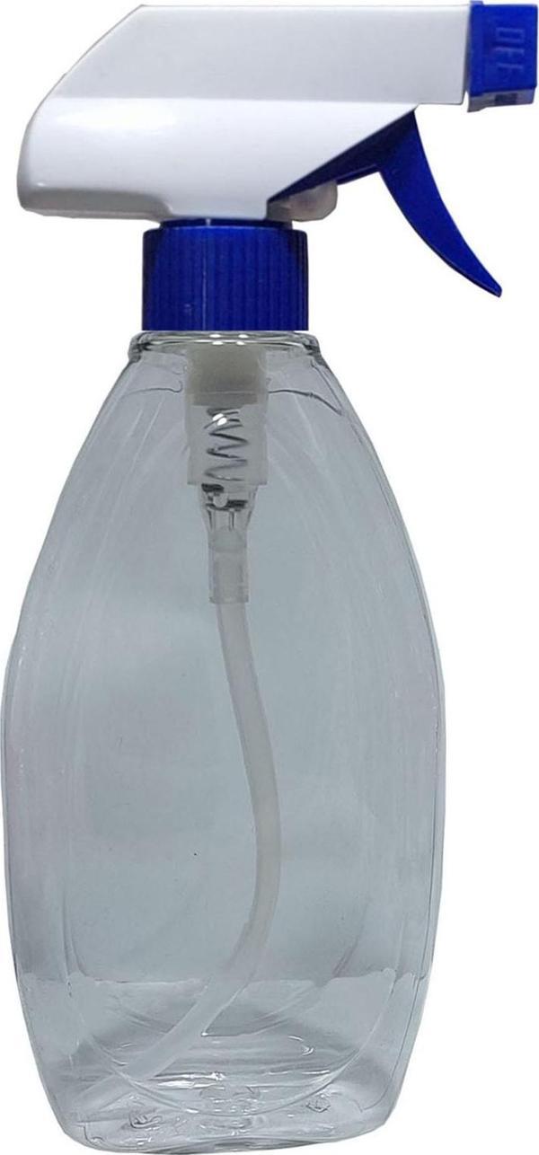 Alsun 100 Adet 400 Ml Sprey Boş Pet Şişe Kimyasala Dayanıklı - Image 1