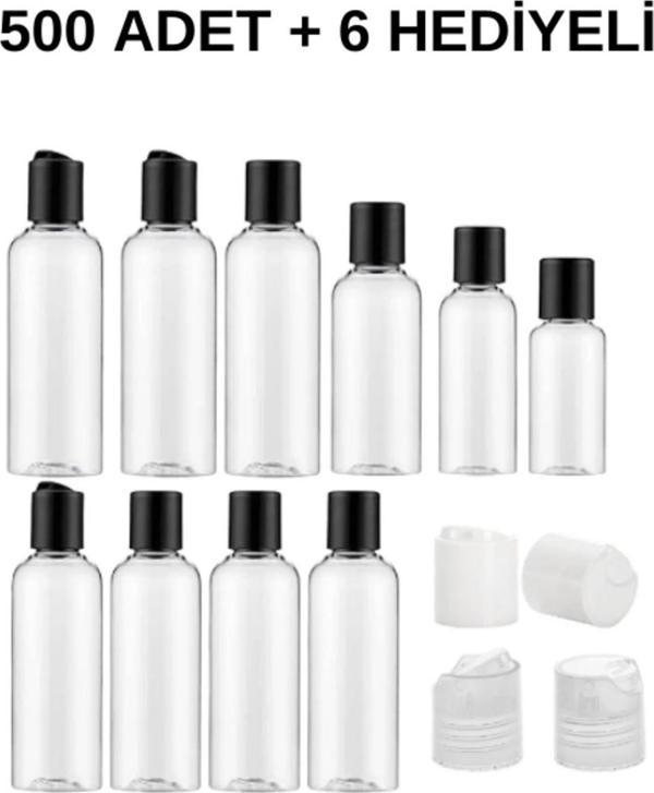 Bilgehan Buklet Ambalaj Sprey Başlı Plastik Boş Pet Şişe 35 Ml 500 Adet - Image 1