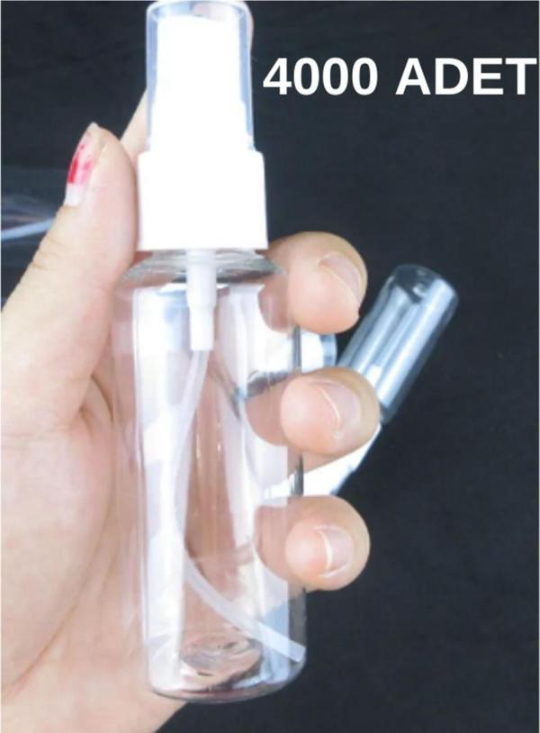 Bilgehan Buklet Sprey Başlıklı Boş Şişe 75Ml 4000 Adet + 12 Hediye - Image 1