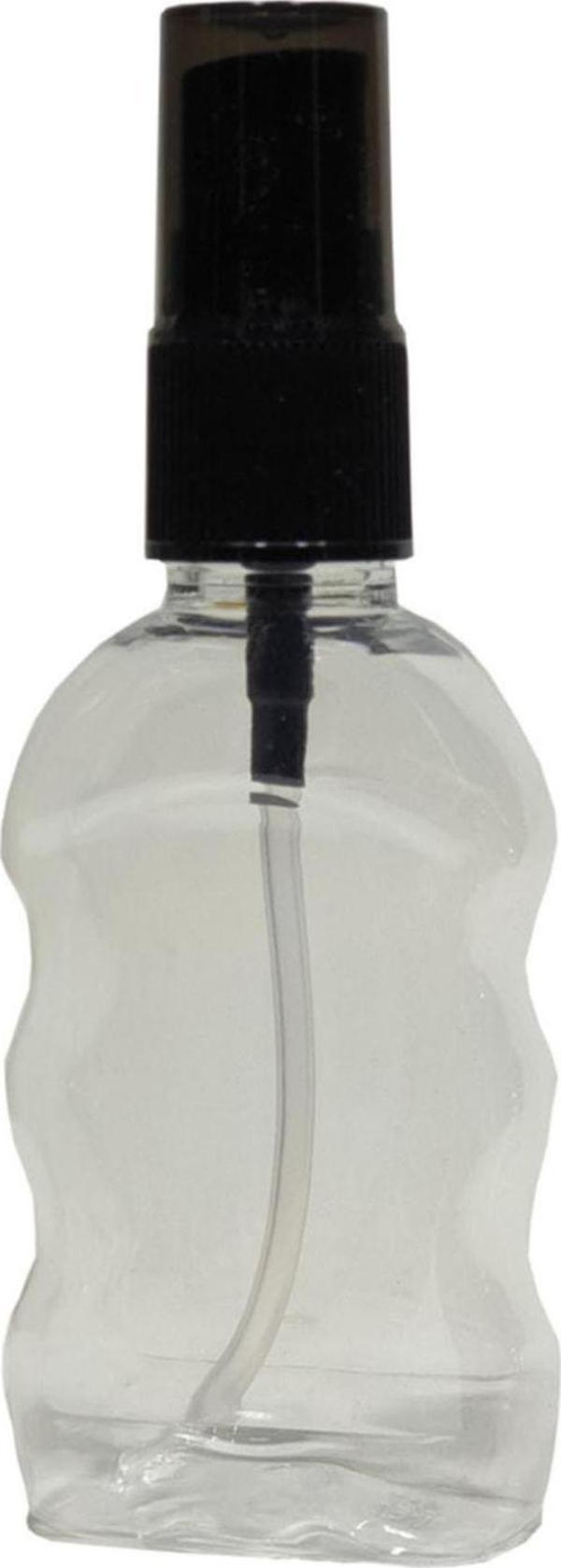 Paradise 100 Adet 50 Ml Sprey Başlıklı Dezenfektan-Kolonya-Parfüm Boş Şişesi Sert Plastik - Image 1