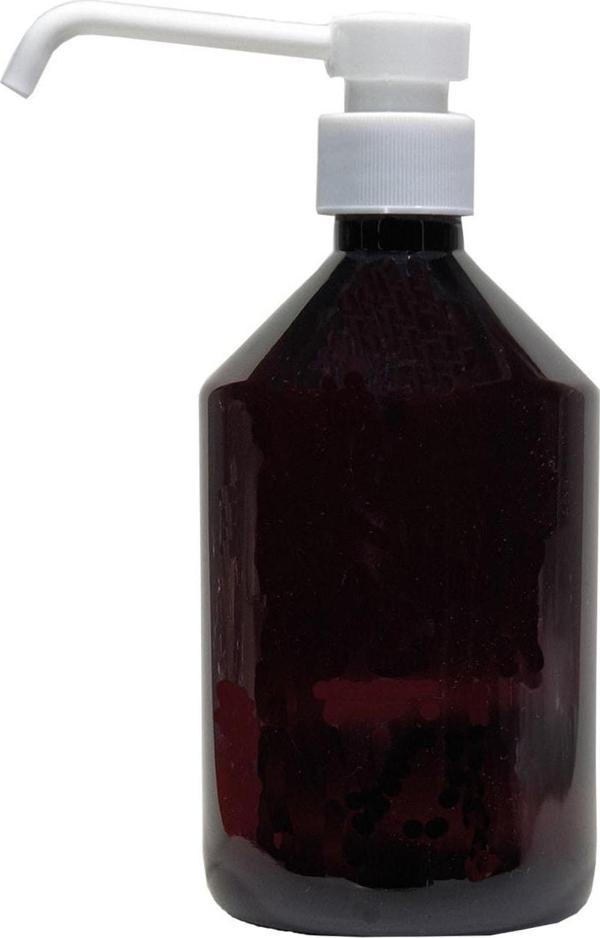 Paradise 50 Adet 500 Ml Boş Spreyli Pompalı Kolonya,Dezenfektan Şişesi Amber Renk - Image 1
