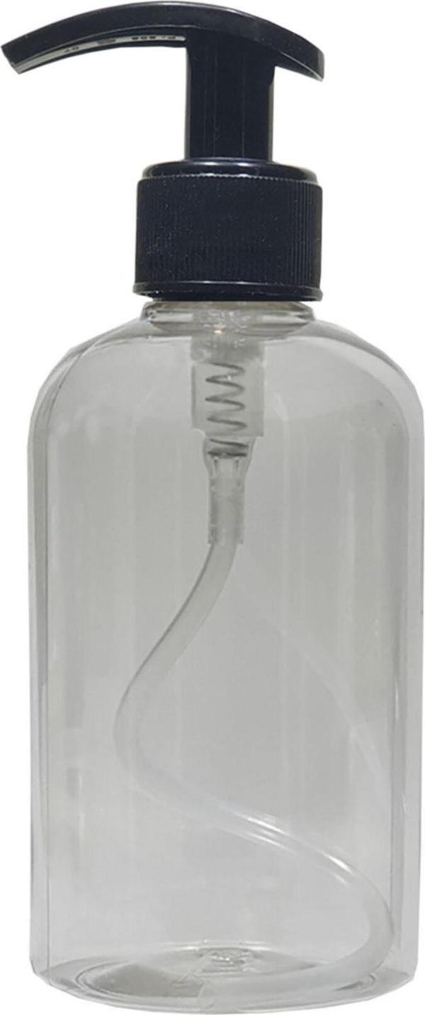 Paradise Sert Plastik 500 Ml Boş Sprey Kolonya Dezenfektan Şişesi + Sıvı Sabun Pompalı 10 Adet - Image 1