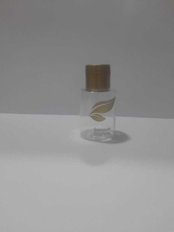 Kayapet 500 Adet Gold Baskılı Boş Mini Şampuan Şişesi. 30 Ml Otel Tipi Şampuan Şişesi - Image 1