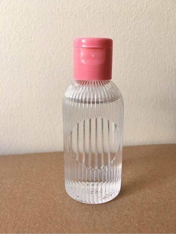Ssepetlesene 10 Adet 50 Ml Pembe Fliptop Kapak Dnz21 Özel Tasarım Dezenfektan - Kolonya - Parfüm Boş Şişesi - 50 - Image 1