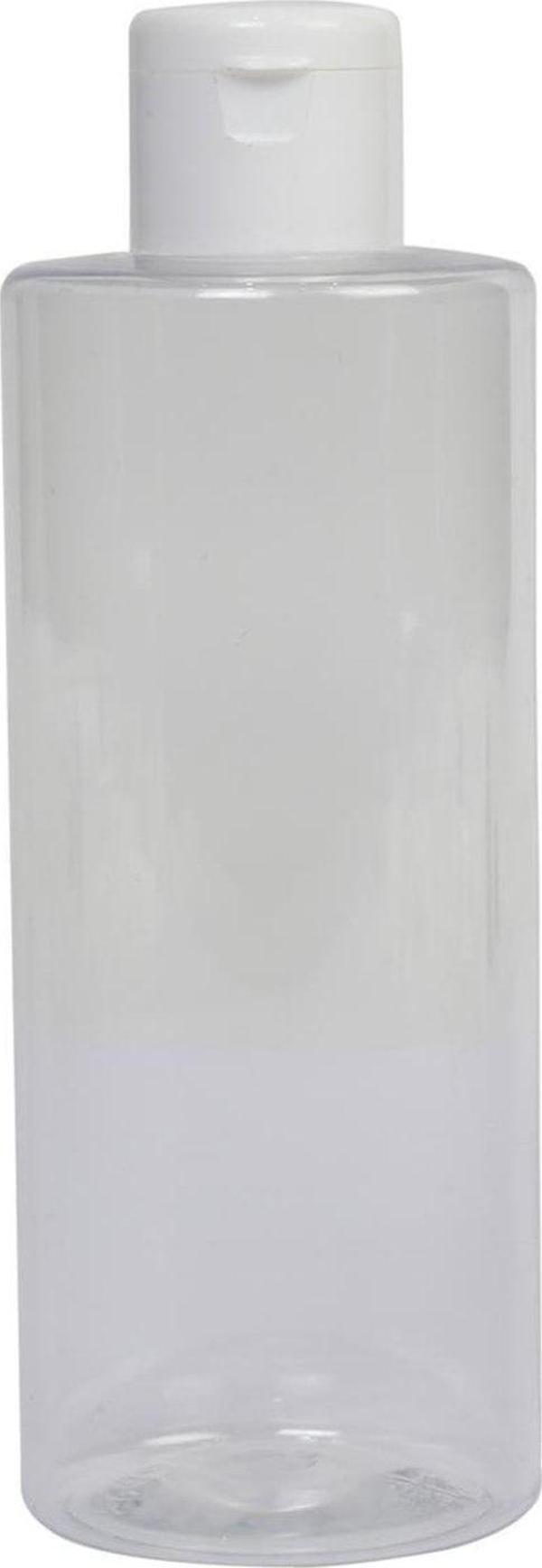 Makrobay 250 Ml-Fliptop-Beyaz Kapaklı-Dezenfektan-Kolonya-Likit Şişe-10 Adet - Image 1