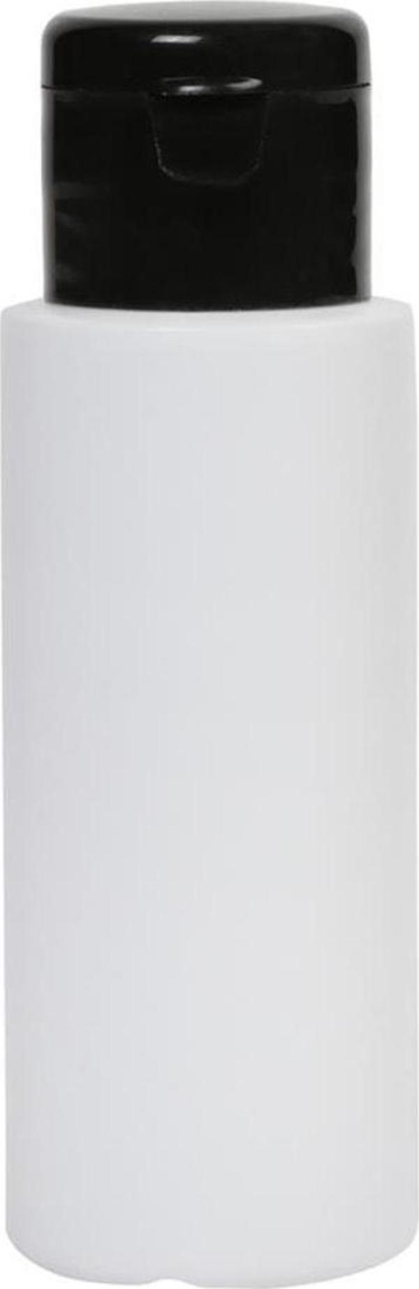 Makrobay 60Ml-Fliptop - Siyah Kapalı-Dezenfektan-Kolonya-Likit Şişe-10 Adet - Image 1