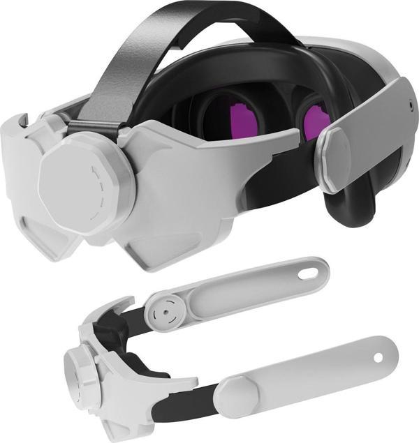 Cosmostech META Quest 3 için Uyumlu Yüksek Konforlu Head Strap Başlık , Kafa Bandı - Image 1