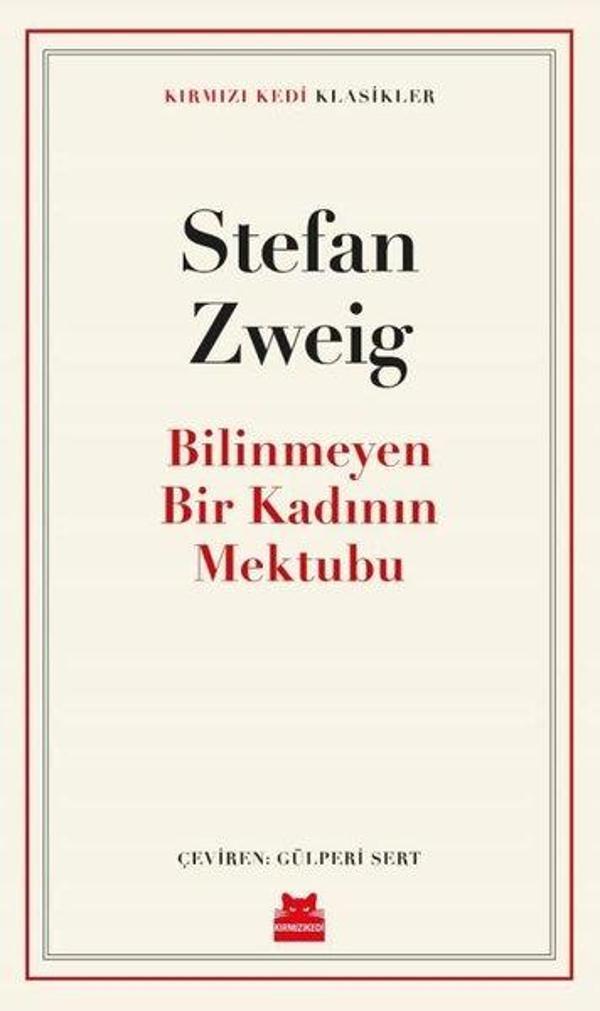 Bilinmeyen Bir Kadının Mektubu - Kırmızı Kedi Klasikler - Kırmızı Kedi Yayınevi - Image 1