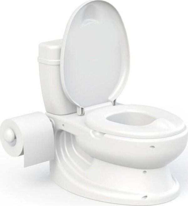 Dolu Eğitici Bebek Tuvalet Lazımlık + Eğitici Oyuncak  - Image 1