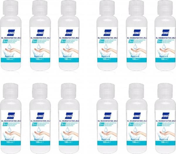 Konix Jel Dezenfektan 100 Ml - 12'Lü Paket - Image 1