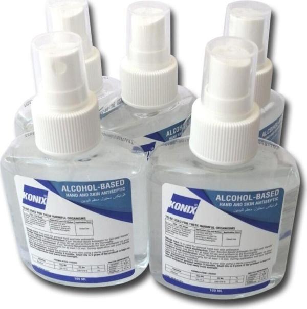Konix Konıx Antiseptik Sprey 5*100 Ml. %100 Orijinal - Image 1