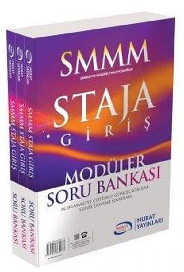 Modüler Soru Bankası SMMM Staja Giriş 2250 - Ankara Murat Yayıncılık - Image 1