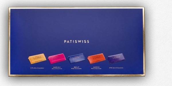 Patiswiss Lore Karışık Sütlü ve Bitter Çikolata 206g - Image 1
