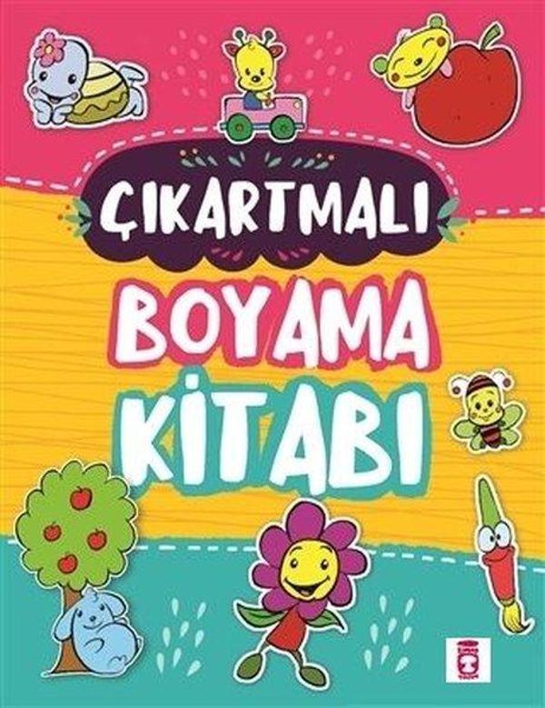 Çıkartmalı Boyama Kitabı - Timaş Çocuk - Image 1
