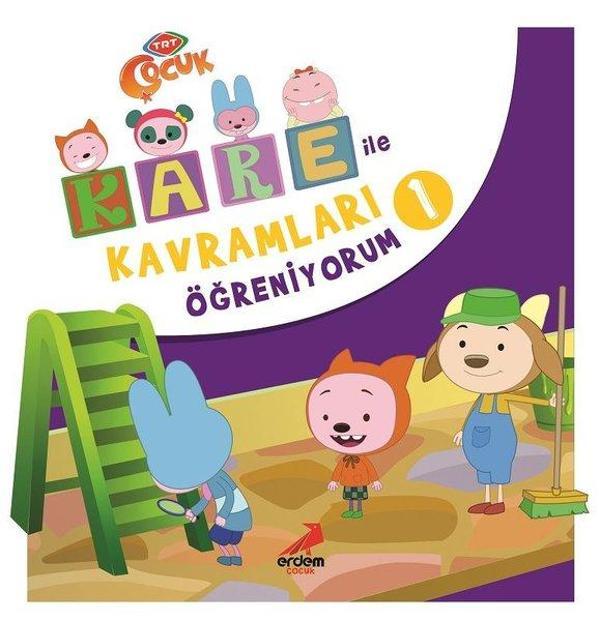 Kare ile Kavramları Öğreniyorum - 1 - Erdem Çocuk - Image 1
