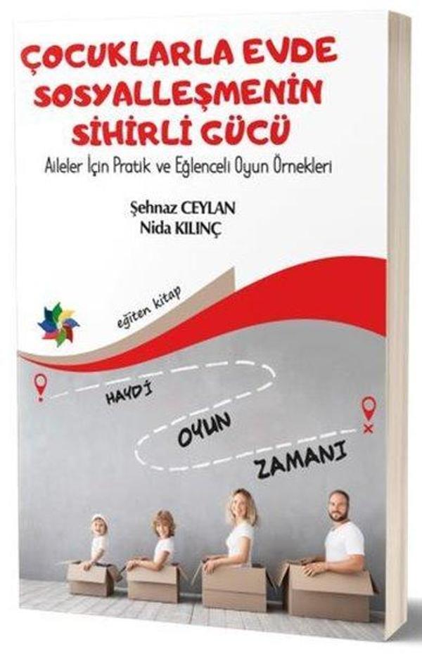 Çocuklarla Evde Sosyalleşmenin Sihirli Gücü-Aileler için Pratik ve Eğlenceli Oyun Örnekleri - Eğiten Kitap - Image 1