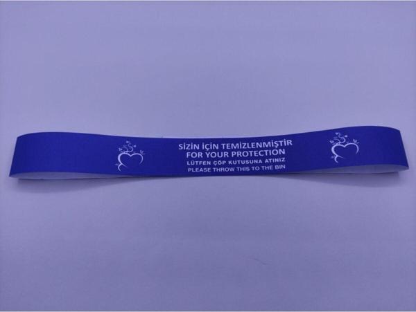 Evrensel Buklet Klozet Bandı 1000 Adet Otel Klozet Bandı - Image 1