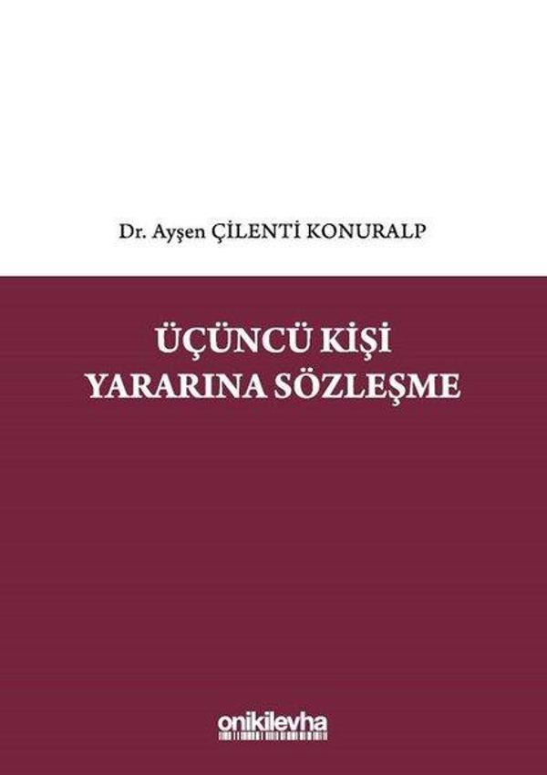 Üçüncü Kişi Yararına Sözleşme - On İki Levha Yayıncılık - Image 1
