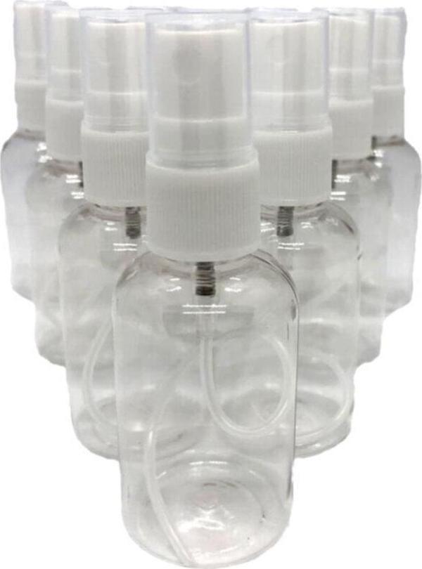 Dasqua 50Ml Spreyli Pet, Kolonya Ve Dezenfektan Şişesi 30 Adet - Image 1