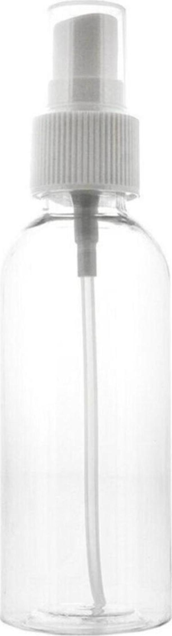 Kovan Mutfak 100 Adet 50 Ml Sprey Kapaklı Dezenfektan Ve Kolonya Boş Şişesi - Image 1