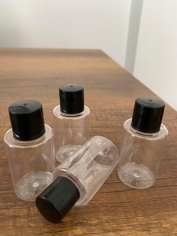 Uygar 100 Adet Kapaklı Boş Şişe 30 Ml Dekoratif Şampuan Şişesi - Image 1