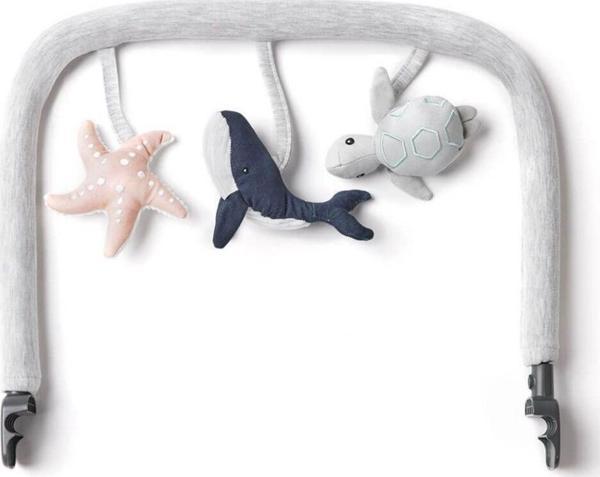 Ergobaby Evolve ana kucağı Oyuncak Bar – Açık gri - Image 1