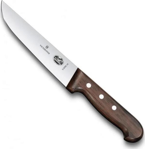 Victorinox 14cm Gül Ağacı Ahşap Kasap Bıçağı 5.5200.14 - Image 1