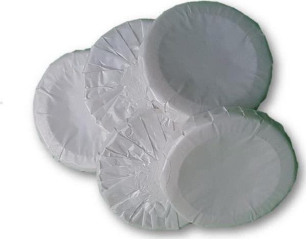 Ayda 15 Gr Pile Sargılı Yuvarlak Seyahat Sabunu // 100 Adet - Image 1