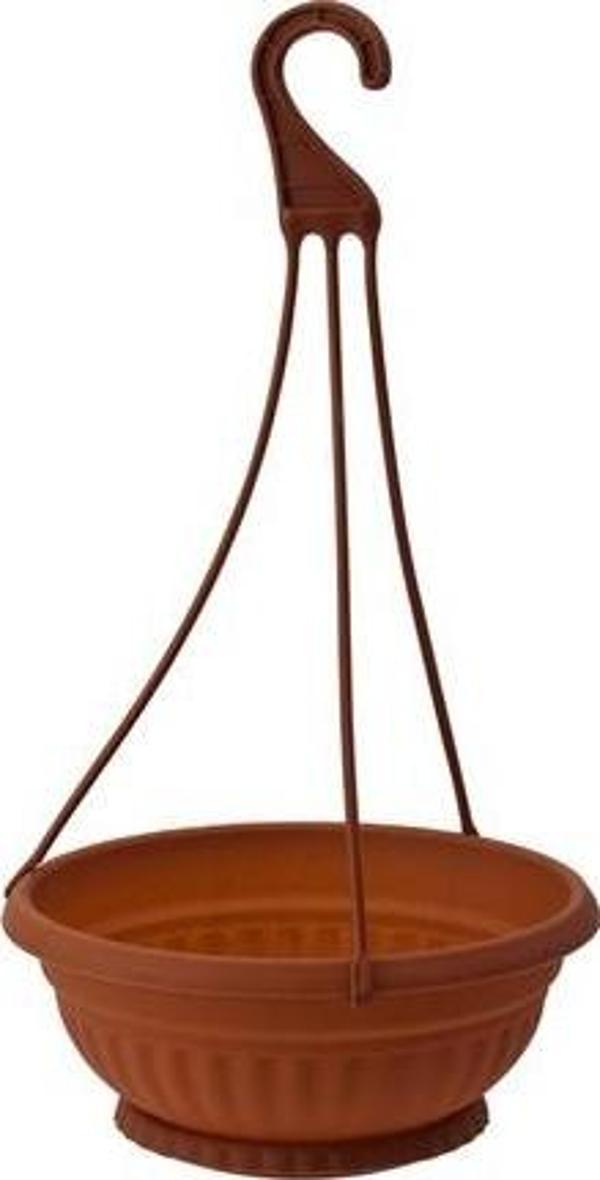 Omnipazar SY-5740 Kahverengi Askılı Aranjman Saksı Balkon Saksı No 1  - Image 1