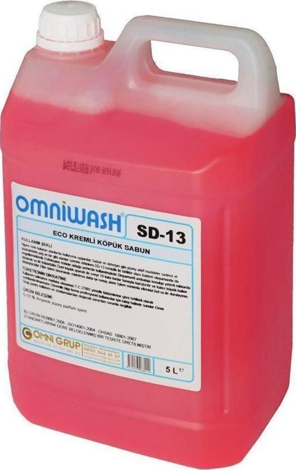 Omniwash SD-13 5000ml Eco Hijyenik Köpük Sıvı El Sabunu  - Image 1