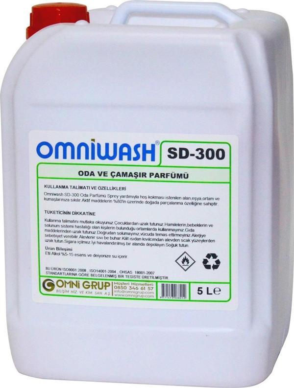 Omniwash SD-300 Tropikal Oda ve Çamaşır Parfümü 5 Litre  - Image 1