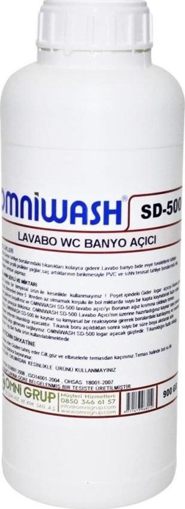 Omniwash SD-500 Lavabo Aç 900 gr  - Image 1