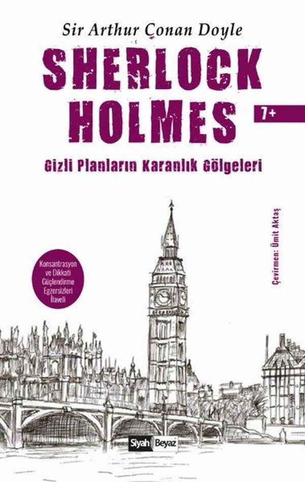 Sherlock Holmes - Gizli Planların Karanlık Gölgeleri 7+ - Siyah Beyaz - Image 1