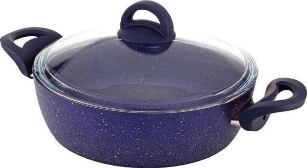 FMS G2001GLX Galaxy 24 Cm Basık Tencere Gece Grisi - Image 1