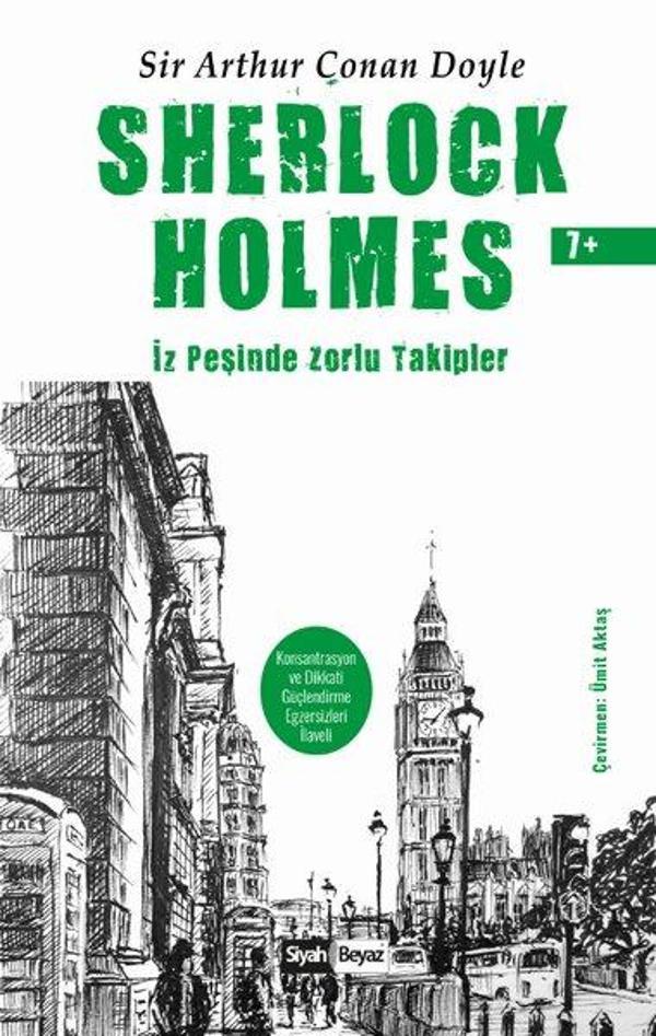 Sherlock Holmes - İz Peşinde Zorlu Takipler 7+ - Siyah Beyaz - Image 1