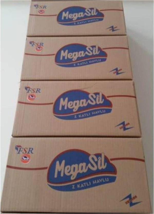 Megasil Z Katlama Dispenser Kağıt Havlu 100'Lü 20 X 21.5 Cm. Z Katlama Dispenser - Image 1